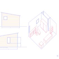 Mi proyecto del curso: Introducción al dibujo arquitectónico en AutoCAD Ein Projekt aus dem Bereich Architektur, Innenarchitektur, Innendesign, L, schaftsbau, Architektonische Illustration und ArchVIZ von Batia Braverman - 12.05.2023