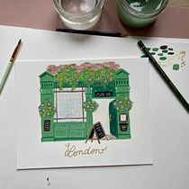 My project for course: Gouache Techniques for Illustration. Traditional illustration, Sketching, Creativit, Drawing, Watercolor Painting, Sketchbook, and Gouache Painting project by marionlaine - 05.12.2023