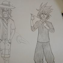Mi proyecto del curso: Dibujo anatómico para principiantes es la crrecion de personajes de mi propia creacion usando lo aprendido en las clases.. Fine Arts, Sketching, Pencil Drawing, Drawing, Realistic Drawing, and Figure Drawing project by Victor Ernesto Inciso Mayoria - 05.12.2023