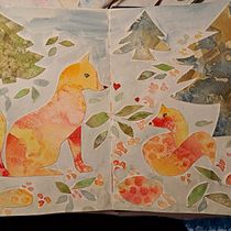 My project for course: Creative Watercolor Sketching for Beginners. Traditional illustration, Sketching, Creativit, Drawing, Watercolor Painting, and Sketchbook project by Romana M - 05.12.2023