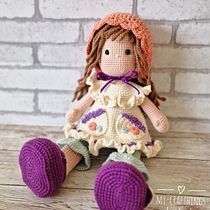 My project for course: Design and Crochet Romantic-Style Amigurumi Ein Projekt aus dem Bereich H, werk, Spielzeugdesign, Weben, Crochet, Amigurumi und Textildesign von Mariana Dimitrova Kirova - 12.05.2023