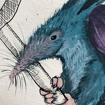 Mein Abschlussprojekt für den Kurs: Kreative Illustrationstechniken mit Gouache. Traditional illustration, Character Design, Fine Arts, Painting, Children's Illustration, Gouache Painting, and Picturebook project by Alisa Kubitzky - 05.12.2023