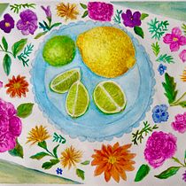 My project for course: Gouache Painting: Create Vibrant Works of Art. Un projet de Beaux Arts, Peinture, Théorie des couleurs , et Peinture gouache de charlene9 - 12.05.2023
