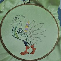 My first projects for course: Embroidery Techniques: Illustrating with Needle and Thread. Un projet de Broderie, Artisanat, Créativité , et Art textile de Valerie Suwanseree - 12.05.2023