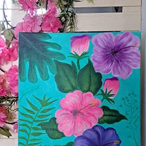Mi proyecto del curso: Pintura botánica con acrílico. Traditional illustration, Fine Arts, Painting, Acr, lic Painting, and Botanical Illustration project by borja873 - 05.11.2023