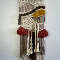 Mi proyecto del curso: Macraweave Ein Projekt aus dem Bereich Erweiterungsentwicklung, Innendesign, Dekoration von Innenräumen, Weben, Makramee, Weben, Textildesign und Design von María González - 14.05.2023