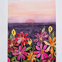 My project for course: Creation of Color Palettes with Watercolor. Un progetto di Illustrazione tradizionale, Belle arti, Pittura, Pittura ad acquerello e Teoria del colore di Helen Calderon - 05.10.2022