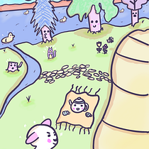 My project for course: Designing Kawaii Worlds: Spread Joy Through Illustration. Character Design, Digital Illustration, and Manga project by hurleygirly00 - 05.12.2023