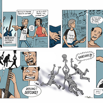 My project for course: Introduction to Digital Comic. Projekt z dziedziny Trad, c, jna ilustracja, Komiks, Ilustracja c i frowa użytkownika Carles Barrobés - 14.05.2023