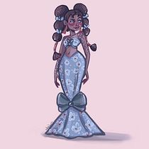 My project for course: Stylized Character Illustration: From Reference to Drawing. Traditional illustration, Character Design, and Digital Illustration project by Maxine Munroe - 05.14.2023