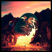 Mi proyecto del curso: Ambientes futuristas en 3D con Photoshop y Blender. 3D, Photograph, Post-production, Photo Retouching, and 3D Modeling project by Reyes de Jesús Castañeda López - 05.14.2023