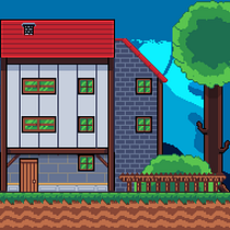 Mi proyecto del curso: Creación de escenarios pixel art para videojuegos. Un progetto di Animazione 2D, Animazione 3D, Videogiochi, Pixel art, Progettazione di videogiochi e Sviluppo di videogiochi di Nacho Jiménez Pereira - 10.05.2023