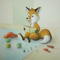 Mon projet du cours : Personnages animaux à l’aquarelle pour livres jeunesse. Traditional illustration, Fine Arts, Painting, Drawing, Watercolor Painting, Children's Illustration, and Narrative project by m_grosse890 - 05.15.2023