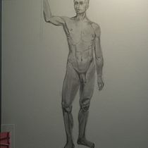 Mi proyecto del curso: Dibujo realista de la figura humana. Traditional illustration, Fine Arts, Sketching, Pencil Drawing, Drawing, Realistic Drawing, and Figure Drawing project by Angélica Botero - 05.15.2023