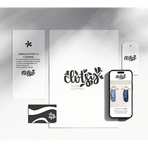 CLOTSY re-branding Ein Projekt aus dem Bereich Br, ing und Identität, Grafikdesign und Logodesign von Maria Canut Grau - 01.05.2023