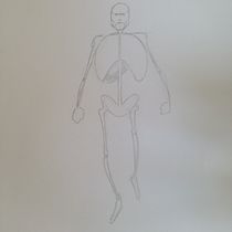 Mi proyecto del curso: Ilustración para cómics: anatomía de un superhéroe. Ilustração tradicional, Design de personagens, Comic, Desenho a lápis, e Desenho anatômico projeto de jimmy robert nizama paredes - 15.05.2023