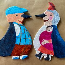 Mein Abschlussprojekt für den Kurs: Pappmaschee für Anfänger: Bunte Figuren selber machen. Traditional illustration, Character Design, To, Design, Art To, s, and Creating with Kids project by elisabeth.tosta - 05.15.2023