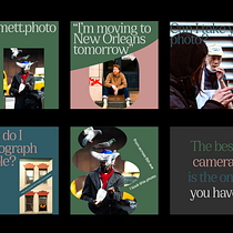 Learning graphic design through photographic expression on Instagram. Un progetto di Design, Br, ing, Br, identit, Graphic design, Tipografia, Design di loghi, Design tipografico, Fotografia e Instagram di emmett_orgass - 15.05.2023