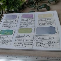 Mi proyecto del curso: Creación de acuarelas líquidas y tintas botánicas. Un proyecto de Artesanía, Bellas Artes, Pintura, Pintura a la acuarela, DIY y Teoría del color de Darío y Carla Álvarez Pardal - 15.05.2023