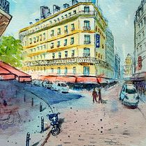 My project for course: Architectural Sketching with Watercolor and Ink. Sketching, Drawing, Watercolor Painting, Architectural Illustration, Sketchbook & Ink Illustration project by Norine Fendrych - 05.15.2023