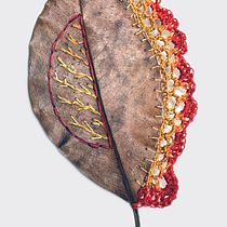 My project for course: Extraordinary Embroidery: Explore Alternative Organic Materials. Embroider, and Textile Design project by Vicki Moss Ramsey - 05.16.2023
