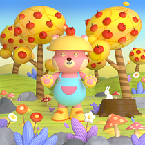 My project for course: Cinema 4D: Bring Playful 3D Illustrations to Life. Traditional illustration, 3D, Digital Illustration, and 3D Modeling project by lizhen - 05.16.2023