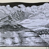My project for course: Dip Pen and Ink Illustration: Capturing The Natural World. Sketching, Drawing, Artistic Drawing, Sketchbook, Ink Illustration, and Naturalistic Illustration project by katerattray - 05.16.2023