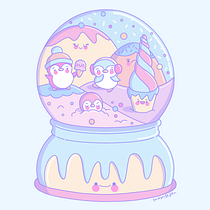 My project for course: Designing Kawaii Worlds: Spread Joy Through Illustration. Character Design, Digital Illustration, and Manga project by Lindsay St. John - 05.16.2023