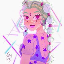 Mi proyecto del curso: Retrato de personajes estilo cartoon con Procreate. Character Design, Digital Illustration, Digital Drawing, and Digital Painting project by wickedbexart - 06.07.2023