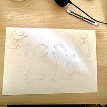 My project for course: Dynamic Animal Illustration for Children’s Stories. Un proyecto de Diseño de personajes, Dibujo a lápiz, Dibujo e Ilustración infantil de marionlaine - 17.05.2023