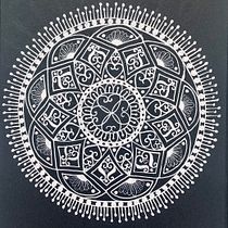 My project for course: The Art of Mandala Drawing: Create Geometric Patterns. Drawing & Ink Illustration project by rituparnamukerji - 05.17.2023