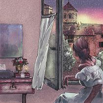 My project for course: Moody Digital Illustration with Procreate. Traditional illustration, Digital Illustration, Digital Drawing, Sketchbook, and Narrative project by Alexa Stark - 05.16.2023