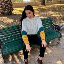 Mi proyecto del curso: Crochet: crea prendas con una sola aguja. Fashion Design, Fiber Arts, DIY, Crochet, and Textile Design project by liz_romero - 05.17.2023