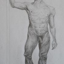 Mi proyecto del curso: Dibujo realista de la figura humana. Traditional illustration, Fine Arts, Sketching, Pencil Drawing, Drawing, Realistic Drawing, and Figure Drawing project by ondina_hernadez29 - 05.17.2023