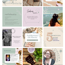 Mi proyecto del curso: Diseño de feed de Instagram con Canva. Design gráfico, Marketing, Redes sociais, Design digital e Instagram projeto de Nisa Batista - 17.05.2023