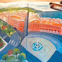 Mon projet du cours : Sketchbook de peintures à la gouache. Ilustração tradicional, Esboçado, Desenho, Ilustração arquitetônica, Sketchbook, e Pintura guache projeto de nathsweetie - 19.06.2023