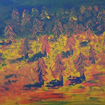 Acrylic Painting Step by Step: Create Incredible Landscapes. Traditional illustration, Painting, Acr, lic Painting, and Sketchbook project by florine_bm - 05.18.2023