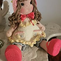 Il mio progetto del corso: Creazione di bambole amigurumi romantiche  #TutitasDomestika e LilyAnnTutitas  Ein Projekt aus dem Bereich H, werk, Spielzeugdesign, Weben, Crochet und Textildesign von armandolagrasta0 - 18.05.2023