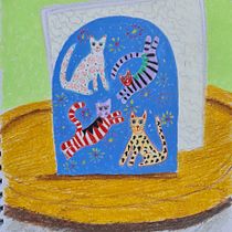 Mi proyecto del curso: Dibujo creativo con pasteles al óleo. Traditional illustration, Fine Arts, Pencil Drawing, and Drawing project by Sandra Martinez - 05.18.2023