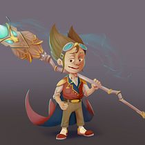 Il mio progetto del corso: Character design con Procreate: crea personaggi di fantasia. Projekt z dziedziny Trad, c, jna ilustracja, Projektowanie postaci, Ilustracja c, frowa, R, sunek c, frow, Malarstwo c i frowe użytkownika moncadarussel - 19.05.2023