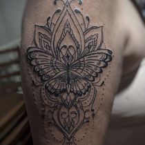 Meu projeto do curso: Tatuagem fine line: a sutileza da linha. Traditional illustration, Drawing, and Tattoo Design project by gabriel paes - 05.19.2023