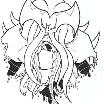 Creación de personajes manga - Cyclonus. Traditional illustration, Character Design, Comic, and Manga project by Fabricio Alvarado - 10.27.2023