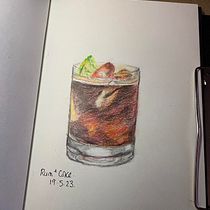 My project for course: Sketchbook Illustration with Colored Pencils. Ilustração tradicional, Artes plásticas, Esboçado, Desenho a lápis, Desenho, Desenho artístico, e Sketchbook projeto de Jo Gale - 20.05.2023