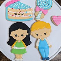 Mi proyecto del curso: Decoración de galletas con royal icing para principiantes. Design, and DIY project by elenvm1 - 05.20.2023