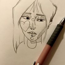 Mi proyecto del curso: Sketchbook de retrato: explora el rostro humano. Esboçado, Desenho, Desenho de retrato, Desenho artístico, e Sketchbook projeto de vjy4s5yrw4 - 20.05.2023