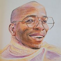My project for course: Vibrant Portrait Drawing with Colored Pencils. Drawing, Portrait Drawing, Sketchbook, and Colored Pencil Drawing project by eliseylenore - 05.21.2023