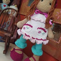 Il mio progetto del corso: Creazione di bambole amigurumi romantiche Ein Projekt aus dem Bereich H, werk, Spielzeugdesign, Crochet, Amigurumi und Textildesign von Sonia Marletta - 21.05.2023