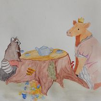 Meu projeto do curso: Ilustração de animais: represente a vida selvagem no sketchbook. Traditional illustration, Collage, Sketchbook, and Naturalistic Illustration project by Luz De Paula - 05.21.2023