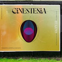 FESTIVAL CINESTESIA.  Diseño gráfico: comunica ideas complejas con imágenes sencillas Ein Projekt aus dem Bereich Br, ing und Identität und Grafikdesign von J. Sebastian Ramirez - 20.05.2023