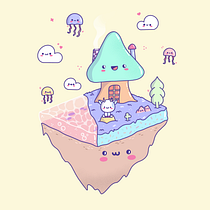 Mi proyecto del curso: Diseño de mundos kawaii: crea ilustraciones alegres. Character Design, Digital Illustration, and Manga project by Josha Fernández - 03.18.2023